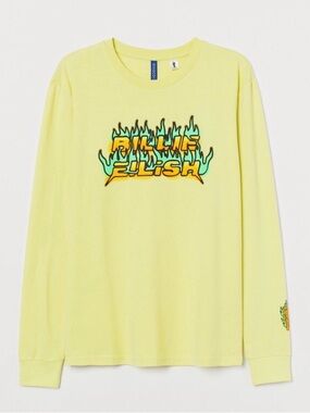H&M Billie Eilish Long Sleeve Shirt - Great Condition